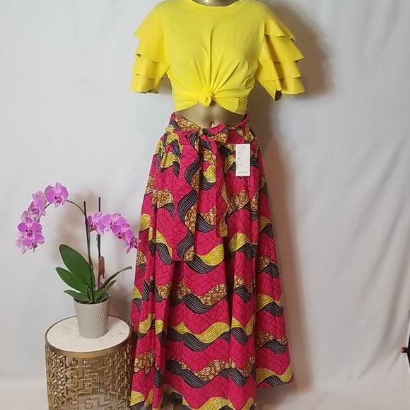 Fashion Island Dresses & Skirts - FASHION ISLAND MULTI COLOR FULL SKIRT